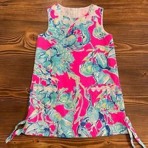 Lilly Pulitzer Girls Shift Dress - Size 4
